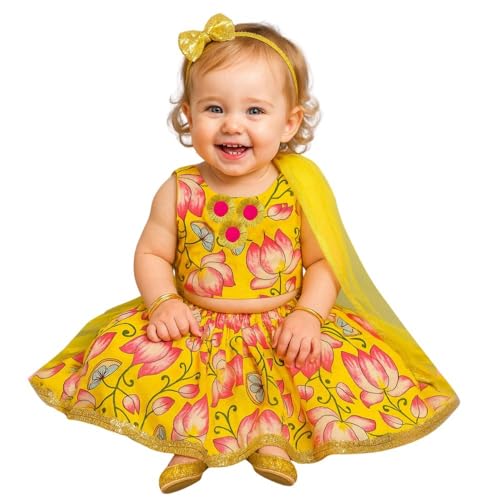 A.T.U.N. Baby Girls Cotton Ethnic