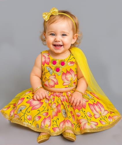 A.T.U.N. Baby Girls Cotton Ethnic