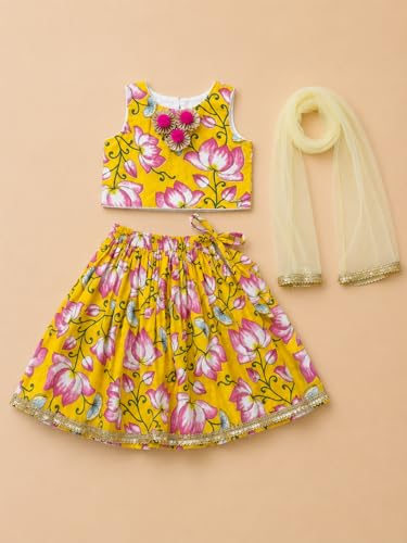 A.T.U.N. Baby Girls Cotton Ethnic