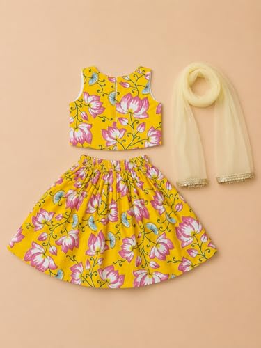 A.T.U.N. Baby Girls Cotton Ethnic