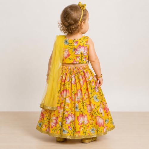 A.T.U.N. Baby Girls Cotton Ethnic