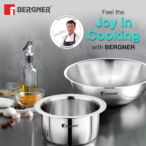 Bergner TriPro Tri-Ply Stainless Steel