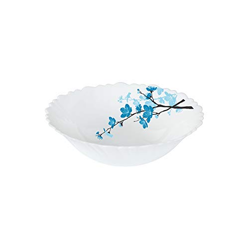 Larah by BOROSIL Opalware Snacks Set - 180ml, 5Pcs, White - Image 2