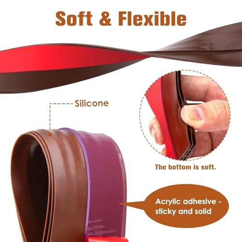 NORIQSilicone Self Adhesive Door Bottom