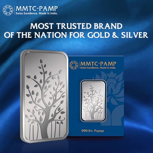 MMTC-PAMP 999.9+ Banyan Tree 100 g 999.9+ Silver Bar - Image 3