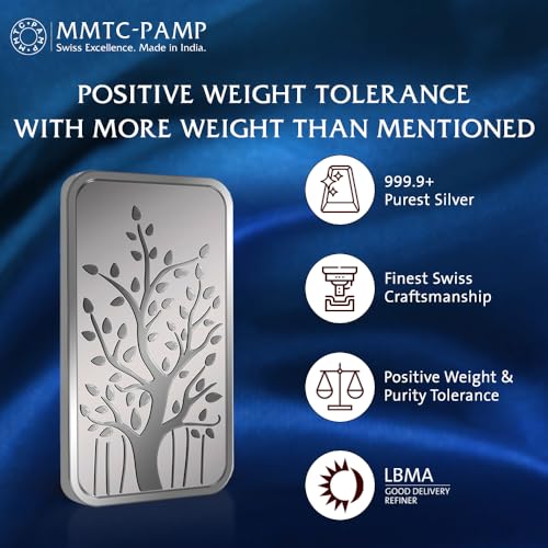 MMTC-PAMP 999.9+ Banyan Tree 100 g 999.9+ Silver Bar - Image 4