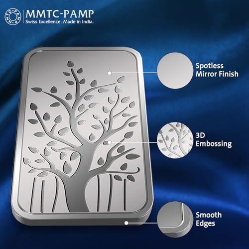 MMTC-PAMP 999.9+ Banyan Tree 100 g 999.9+ Silver Bar - Image 6
