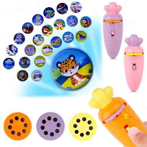 Carrot Projection Flashlight Toy