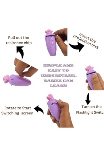 Carrot Projection Flashlight Toy