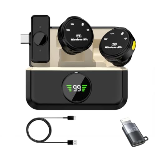 GADGETSWEAR Q8 Dual Wireless Lavalier