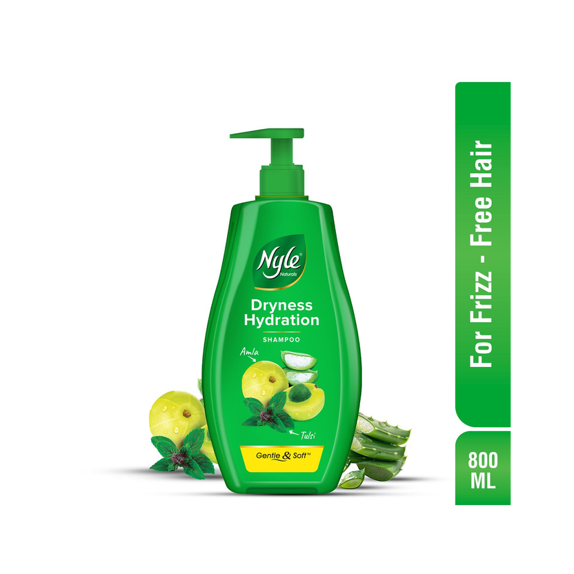 Nyle Natural Hydration Shampoo-For Dry & Frizz Free Hair |With Tu...more
