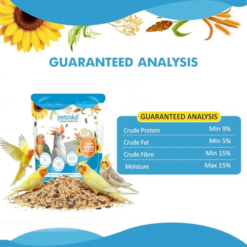 Petoska Chirpy Crunch Blended Seeds