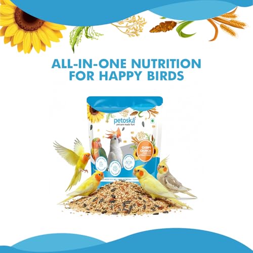 Petoska Chirpy Crunch Blended Seeds