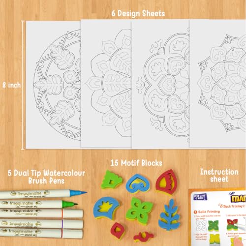 Imagimake DIY Mandala Art Kit
