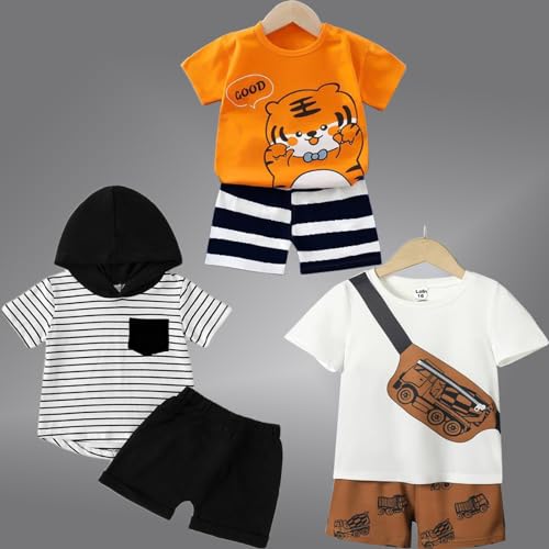Lofn Unisex-Child Cotton Clothing Sets