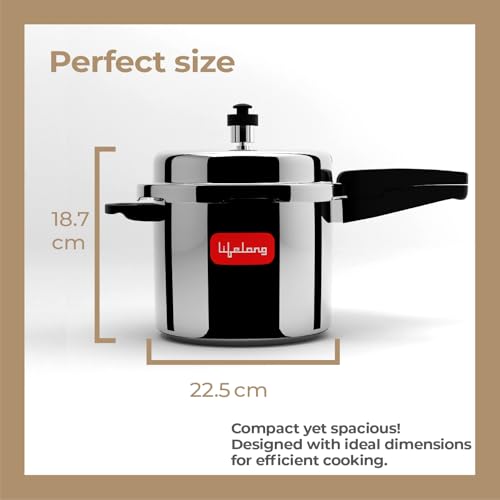 Lifelong Stainless Steel Pressure Cooker