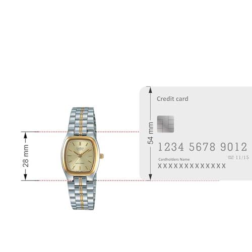 Casio Enticer Ladies Analog Gold Dial Women LTP-1169G-9ARDF (A2272) - Image 6