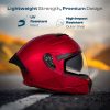 STUDDS Trooper Flip-up Full Face with Dual Visor Motorbike Helmet - Image 3
