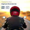 STUDDS Trooper Flip-up Full Face with Dual Visor Motorbike Helmet - Image 5