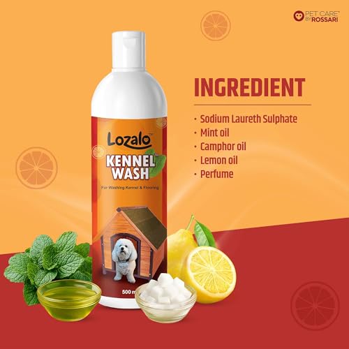 Lozalo Kennel Wash Liquid 2x500ml