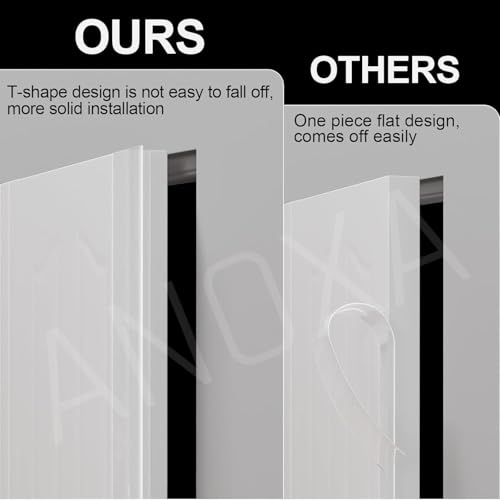 ANOXA T-Shaped Clear Silicone Seal