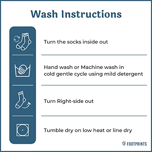 FOOTPRINTS Organic Cotton Anti-Skid Socks | Pack of 6 - Image 5