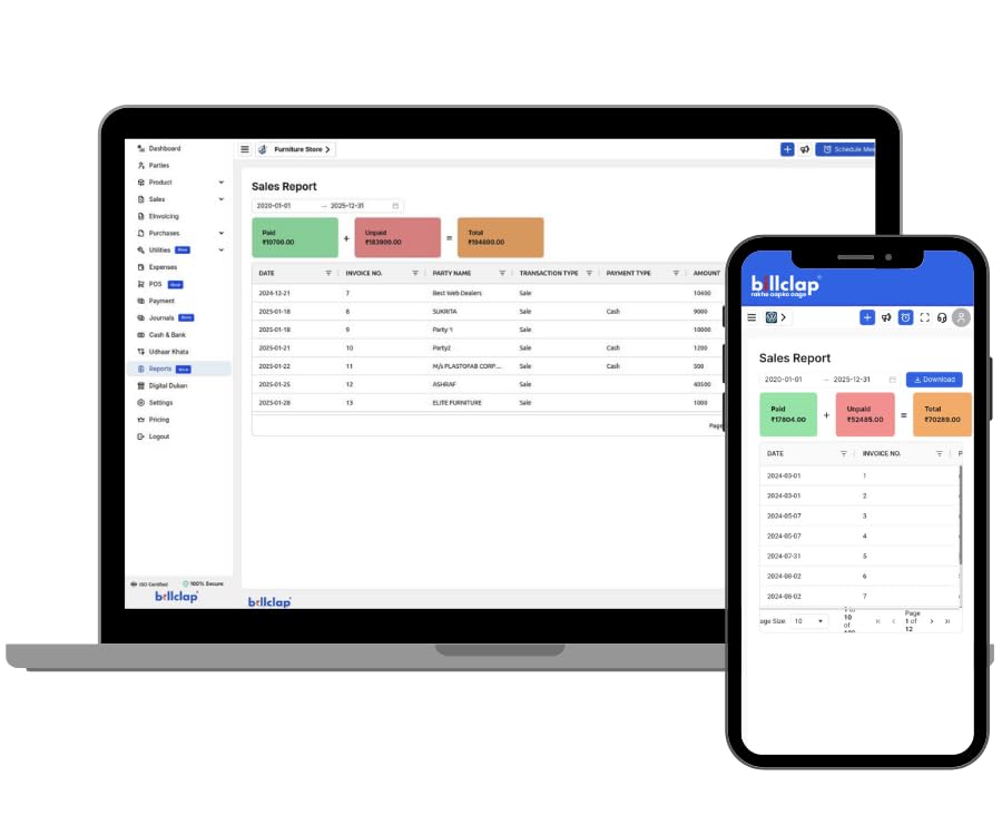Billclap Gst Software - Gst
