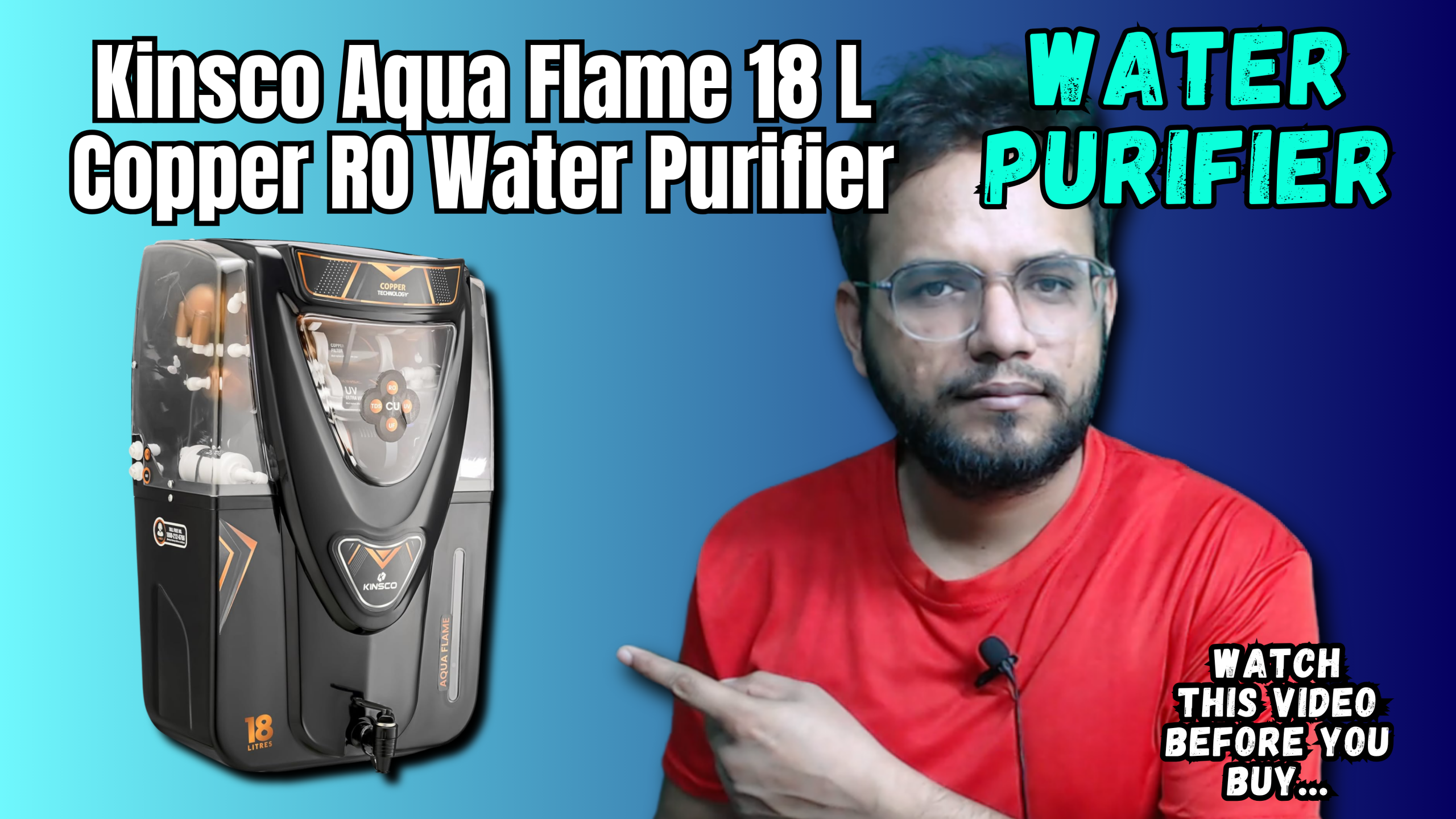 Kinsco Aqua Flame 18 Litre