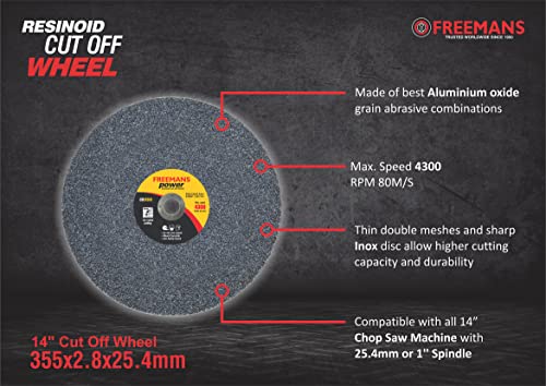 FREEMANS 14-Inch Power Black Cut