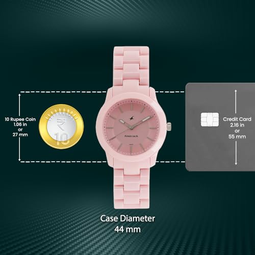 Fastrack Trendies Analog Pink Dial