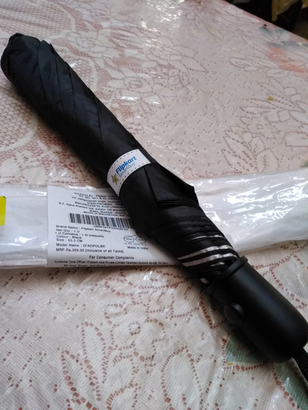 Flipkart SmartBuy UV Protection 2 Fold Umbrella (Blue) - Image 10