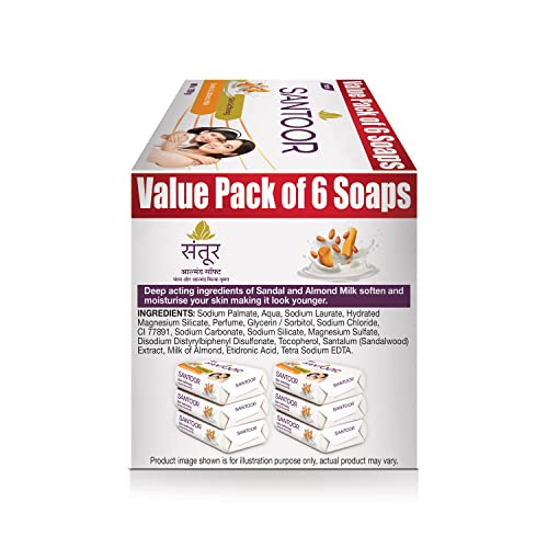 Santoor Skin Softening Sandal &