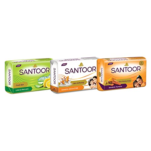 Santoor Skin Softening Sandal &