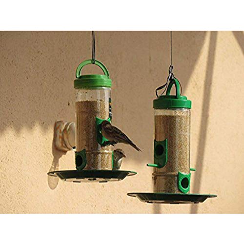 Plastic Bird Feeder For Bird Food Large 1 Piece_Green - Image 7