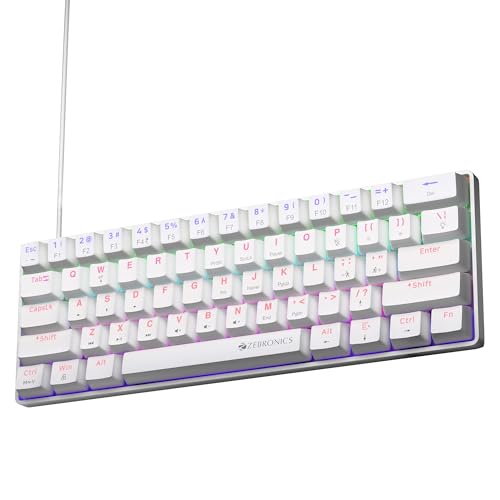 Zebronics Mechanical Keyboard, Silent Linear