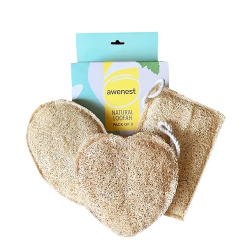 awenest Natural Sun-Dried Loofah