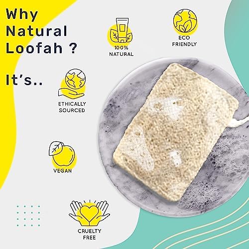 awenest Natural Sun-Dried Loofah