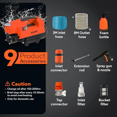 AGARO Supreme High Pressure Washer