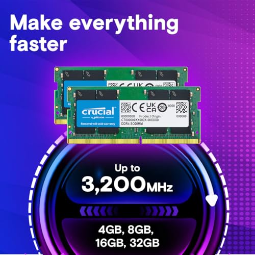 Crucial RAM 8GB DDR4 3200MHz