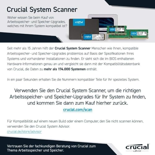 Crucial RAM 8GB DDR4 3200MHz