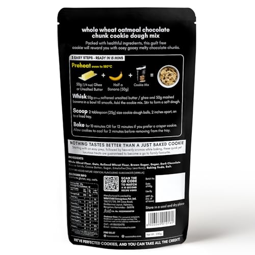 Cocosutra Whole Wheat Oatmeal Chocolate