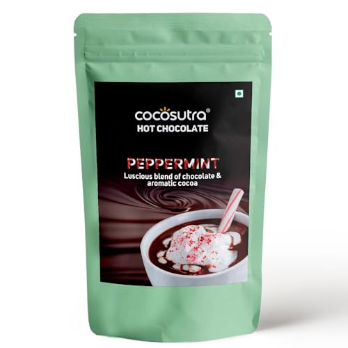 Cocosutra Peppermint Drinking Chocolate Mix, 100g