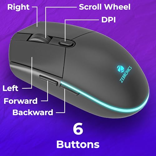 ZEBRONICS WAR M, Wired Gaming