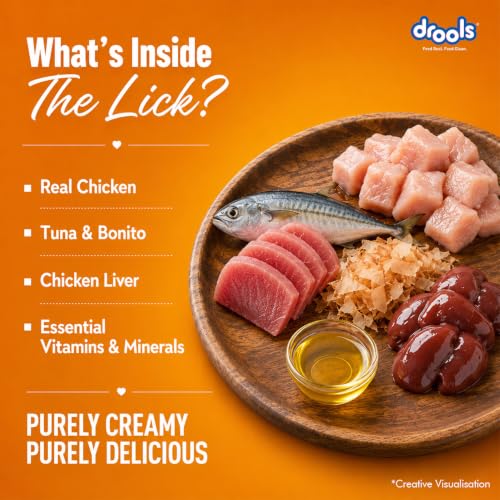 Drools Creamy Lickable Cat Treats