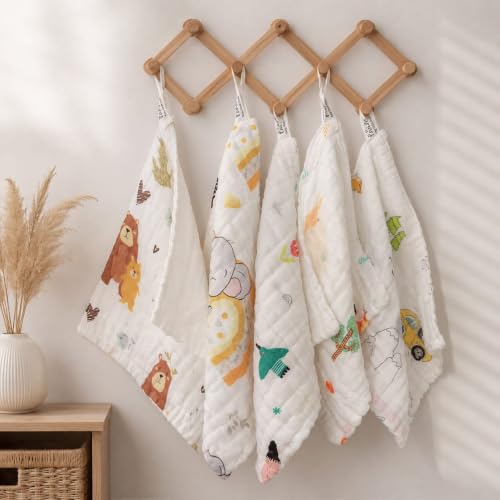 Baby Muslin Wash Cloth Pack