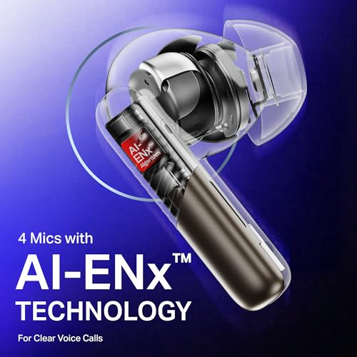 boAt Airdopes Prime 412, 4Mics