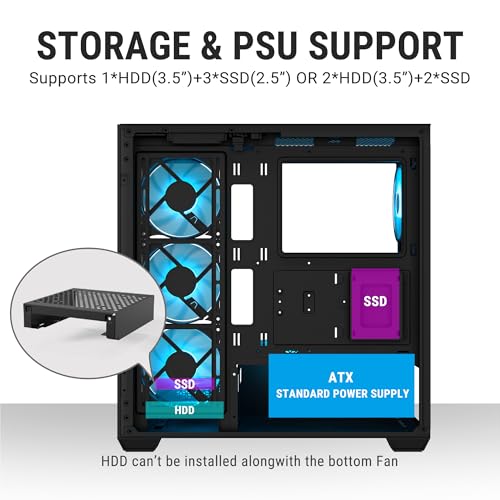 Ant Esports Crystal X7 ATX