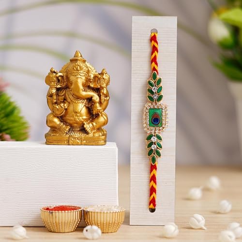 Webelkart Premium Peacock Rakhi