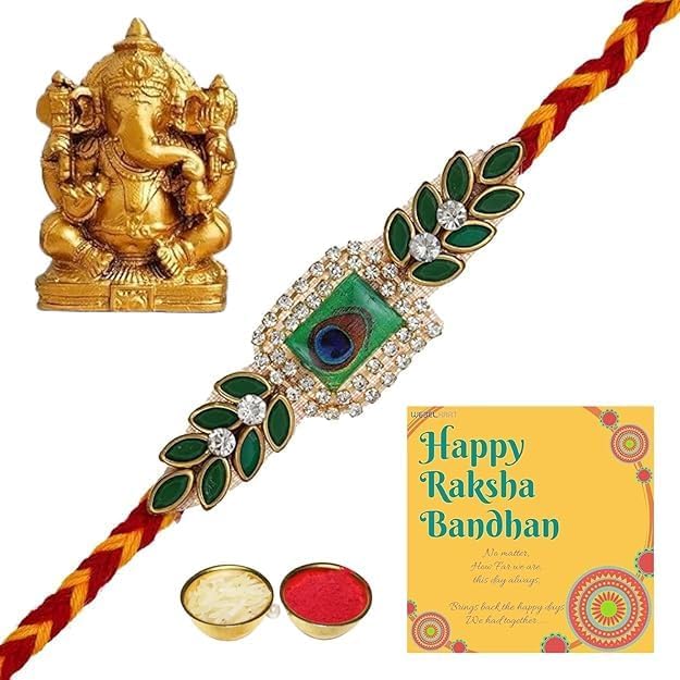 Webelkart Premium Peacock Rakhi