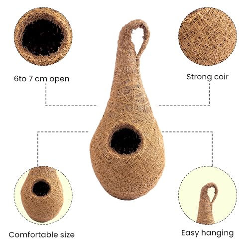 Handwoven Coir Bird Nest